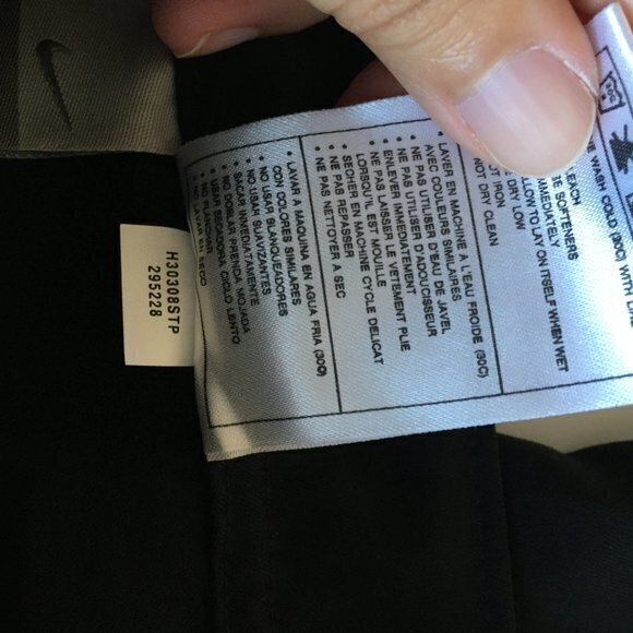 New Nike Bootcut Side Striped Track Pants Athletic Womens Size XL Black White - Picture 5 of 6